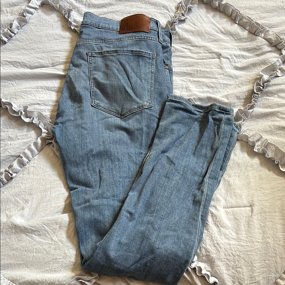Paige Lennox Blue Denim Jeans